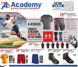 Academy Sports Weekly Ad 07/14/13-07/20/13. Short-Sheeve Tees and Micro Shorts