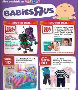 babies r us sale flyer