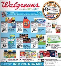 Walgreens Weekly Ad 10/27/13-11/02/13. Tide or Charmin Ultra Bathroom Tissue Sale