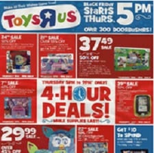 Toys R Us Black Friday 2013 Deals