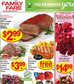 Family Fare Weekly Sales Ad