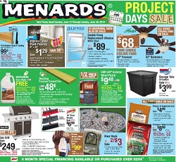 Menards flyer sales