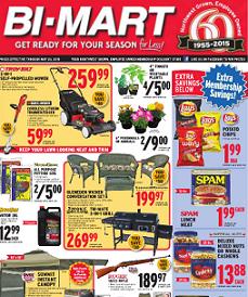 Bi-Mart weekly ad sales