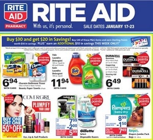 Rite Aid Weekly Ad 1/17-1/23/2016