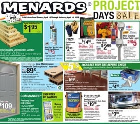 Menards Weekly Ad 4/10-4/16/2016