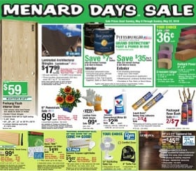 Menards Weekly Ad 5/8-5/22/2016