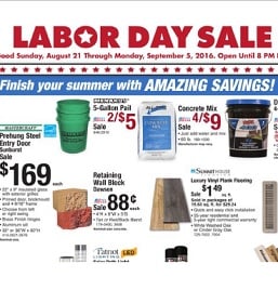 Menards Weekly Ad Offers 8/21-9/5/2016