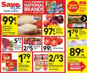 Save-A-Lot Weekly Ad Specials 8/17-8/23/2016