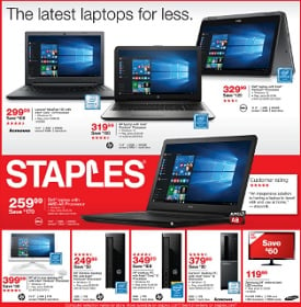Staples Weekly Ad 10/9-10/15/2016