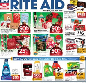 Rite Aid Weekly Ad 11/27-12/3/2016