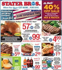 Stater Bros. Weekly Ad 11/9-11/16/2016