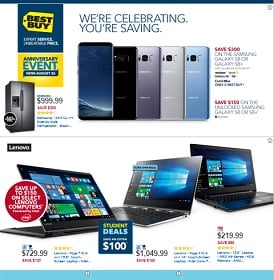 Best Buy Weekly Ad 8/20-8/26/2017