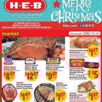 HEB Circular December 16 - 24, 2015. Merry Christmas