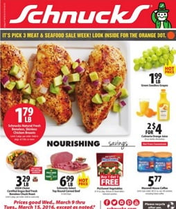 Schnucks Weekly Ad 3/9-3/15/2016